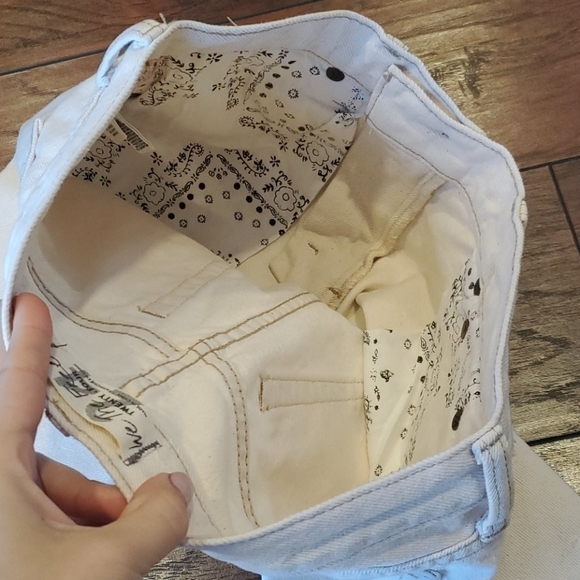 NWOT Free People Cutoff Denim Shorts - Picture 12 of 12